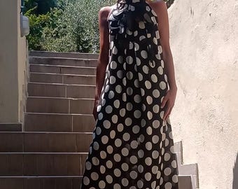 maxi dress, extra flowy dress, sleeveless dress, Maxi Dress, Long Dress,  Loose Fit Dress, Dress, Summer Dress