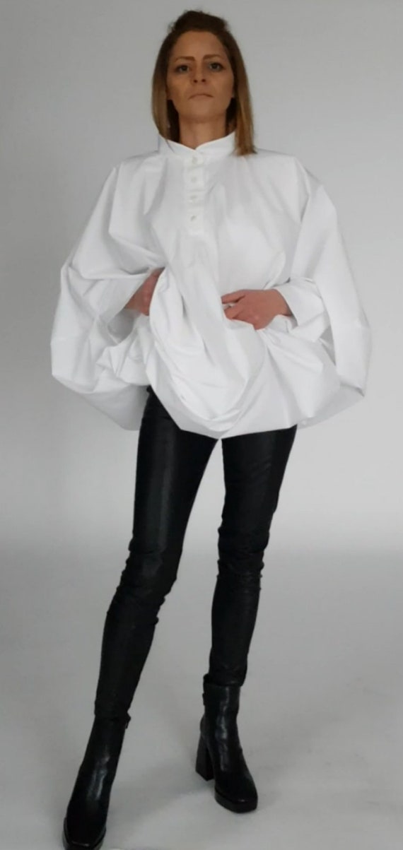 white asymmetric shirt dress Women White Cotton Asymmetrical Shirt Dress with Embroidered Lace Deta –  ByTheBay India main image 0