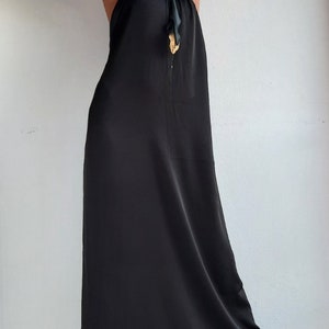 Black Dress, Dress open back,Long prom dress,maxi dress,Long dress