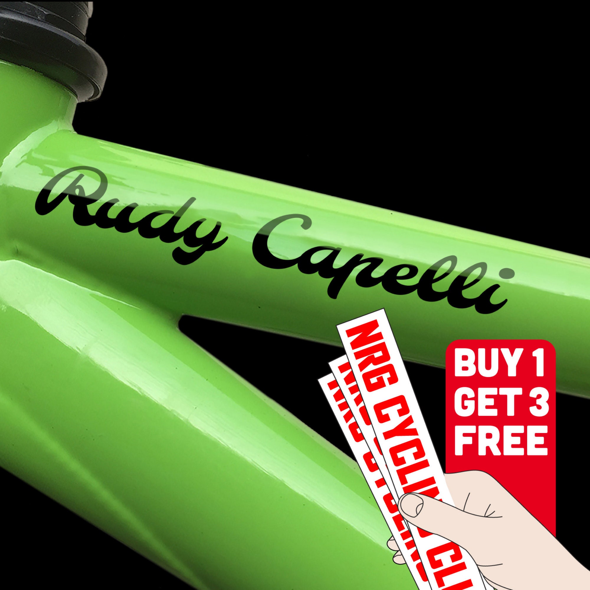 Bike Decal Bike Frame Name Decal Mountain Biking Sticker Vinyl Etsy UK