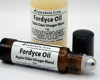 HUILE CONTRE LES TACHES FORDYCE - Gel | Mélange de vinaigre de cidre | Lèvres et corps Fordyce |