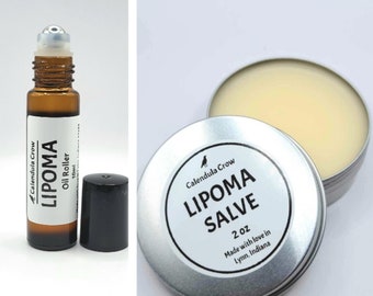 LIPOMA SALVE Or OIL Roller - All Natural Topical Salve - Roll On Oil