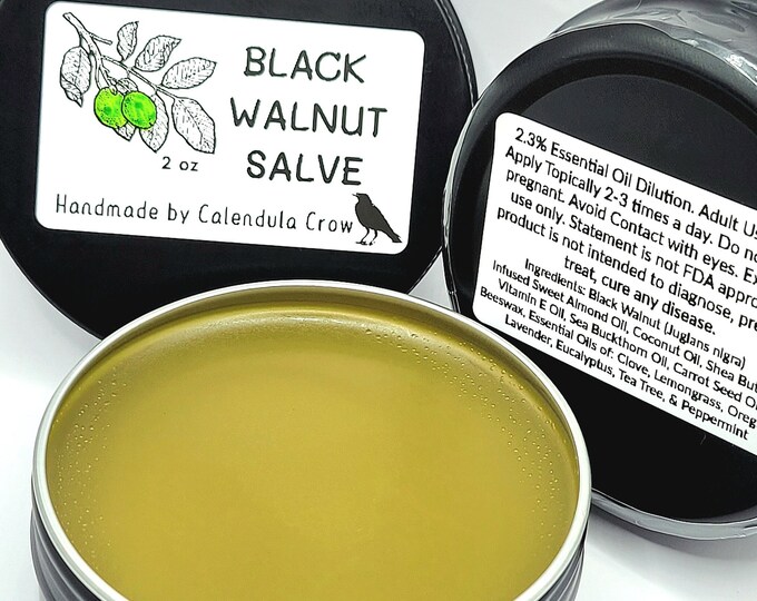 ANTIFUNGAL Black Walnut SALVE Effective Antifungal Relief Etsy