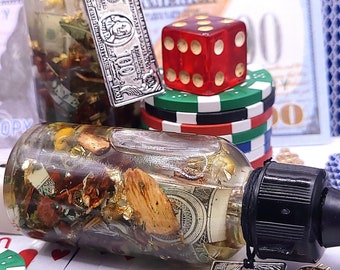 WIN BIG Money Oil | Gambling Luck Oil | Witchcraft - Hoodoo | Money Spell Oil | Winner Jackpot | Attract Cash Magick | Intention Oil |