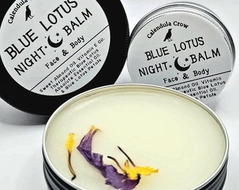 Blue Lotus Night Balm | Face & Body Balm | Smells So Good!