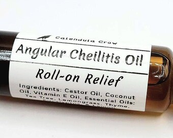 Angular Cheilitis Oil | Roll On Essential Oil Blend