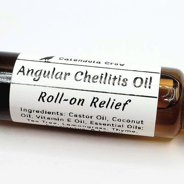Angular Cheilitis Oil | Roll On Essential Oil Blend