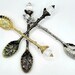 Crystal Spoon | Herbal Tea Spoon | Herbs & Coffee | Witch Spoon | Cottagecore Spoon | Altar Spoon | Fancy Tea Party Spoon | Fairycore