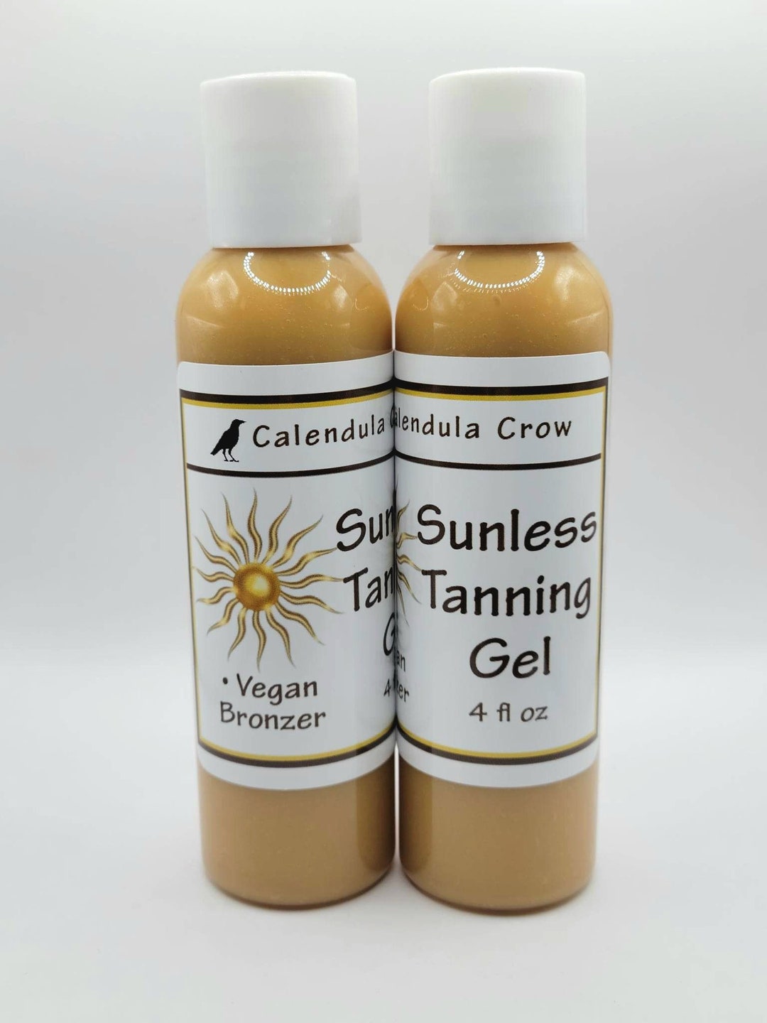 sunless-tanning-gel-vegan-self-tanner-bronzer-4oz-bottle-etsy