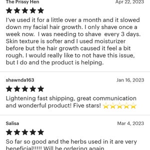 HIRSUTISM Essential Oil Blend Roller Hair Growth Inhibitor Facial Hair & Body Hair 10ml image 5