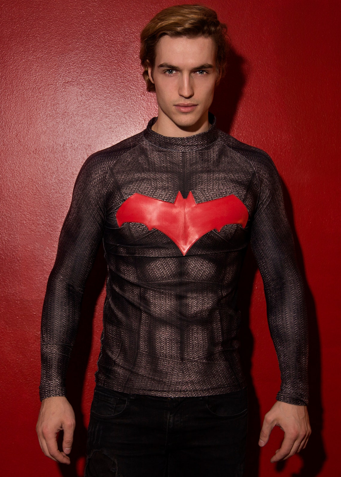 Red Hood FLEXIBLE Compression Under Armor Shirt Redhood Etsy