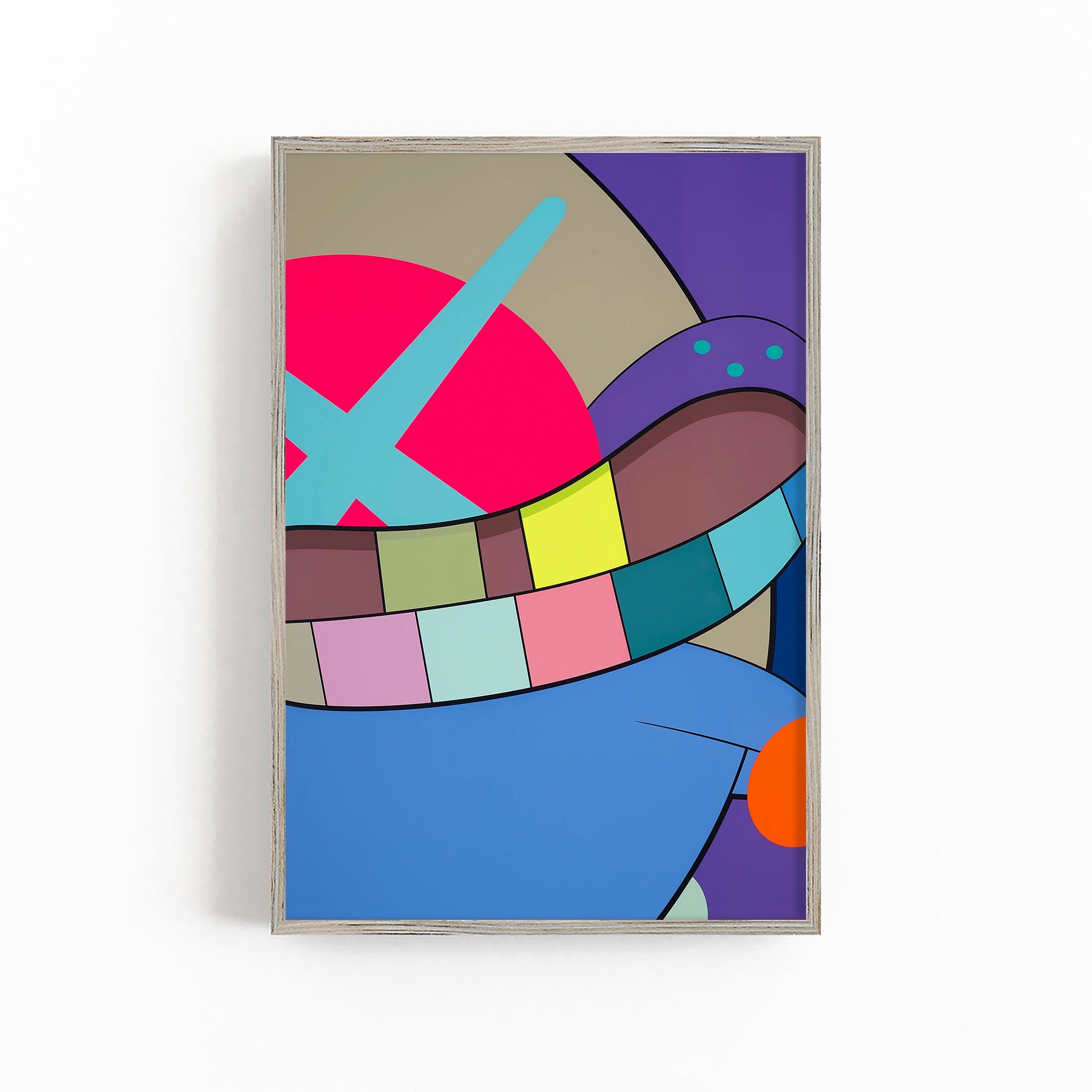 Kaws Art Print Kaws Art Poster Kaws wall art A1 A2 A3 A4 A5 Etsy