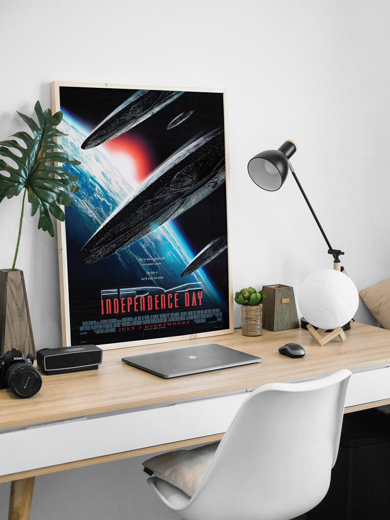 Independence Day Movie Poster A1 A2 A3 A4 A5 Poster classic movie poster Vintage movie print Film Print retro movie poster