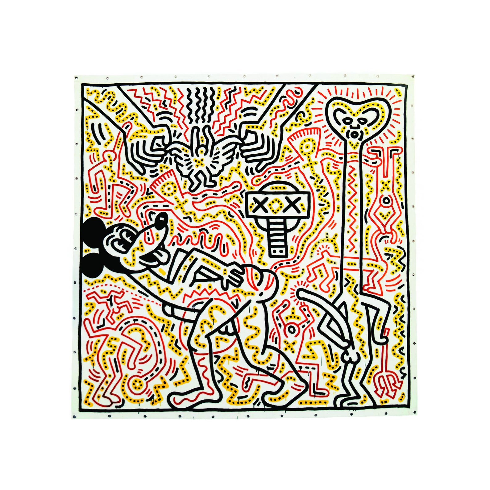 uniqlo mickey mouse keith haring