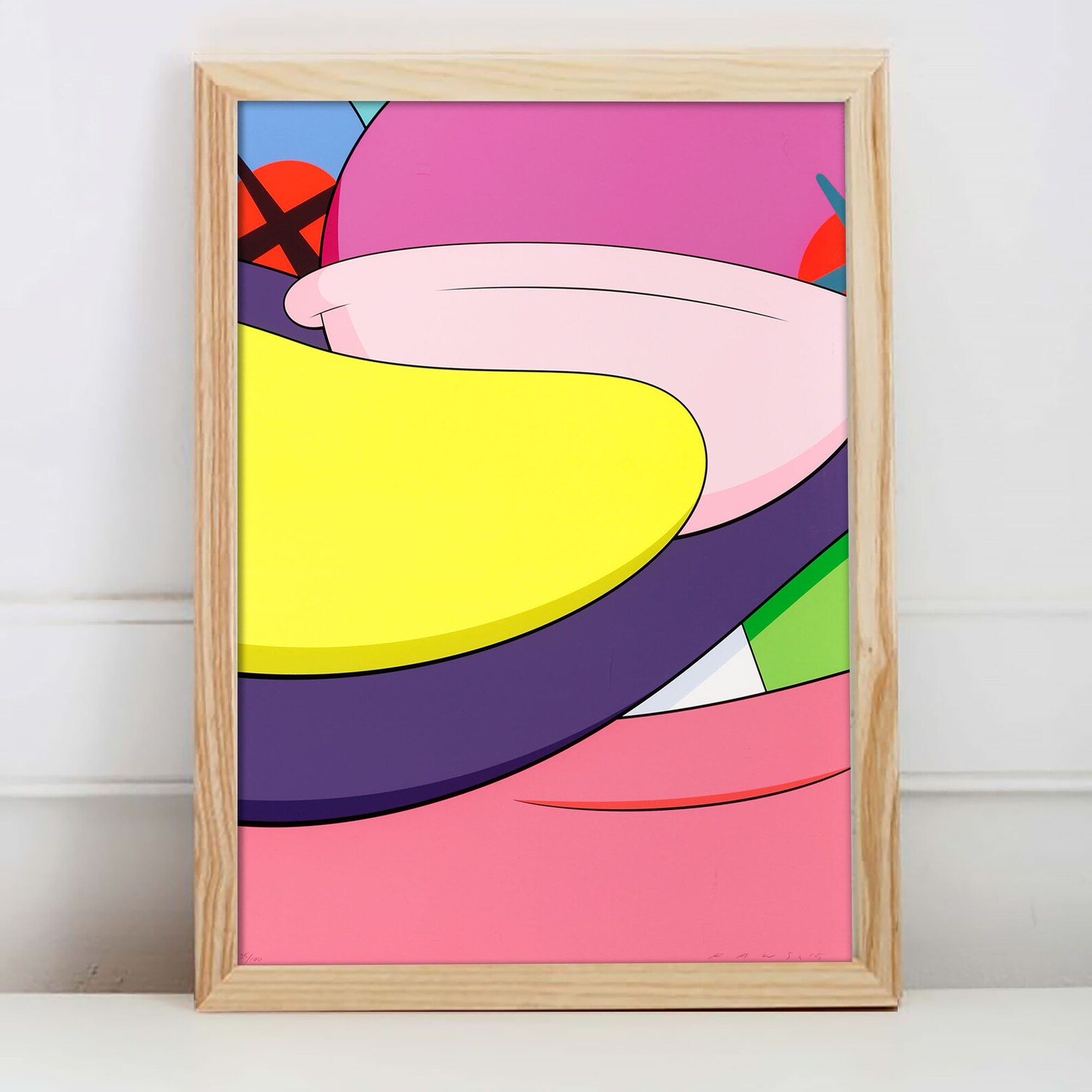 Kaws Art Print Kaws Art Poster Kaws wall art A1 A2 A3 A4 A5 Etsy