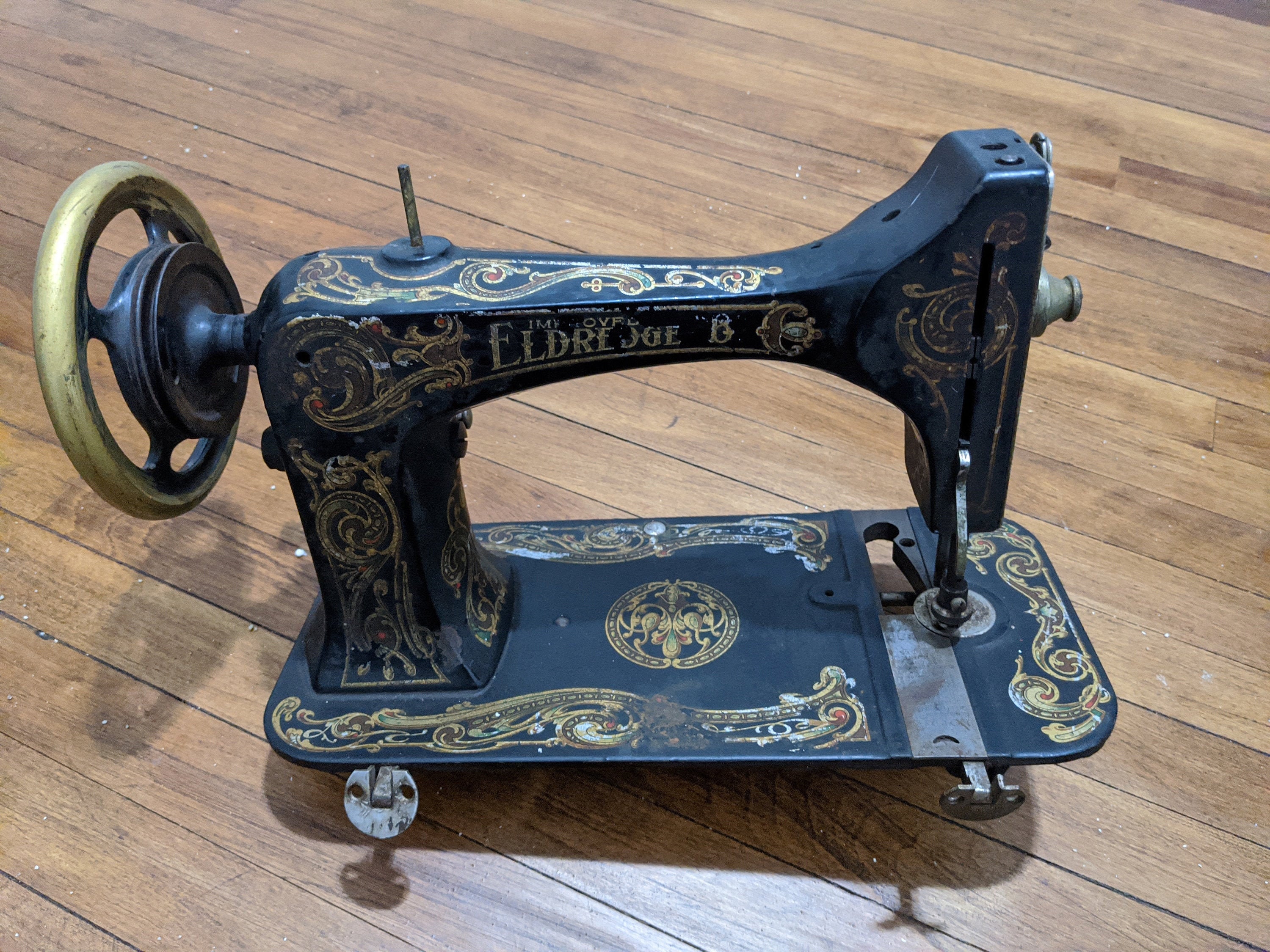 Improved Eldredge B Sewing Machine Etsy