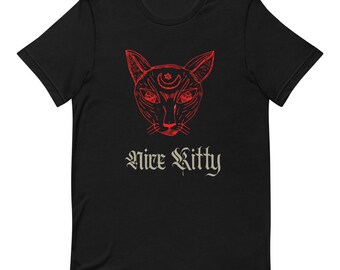 Cat Head T Shirt Etsy - aesthetic devil shirt sleeves roblox