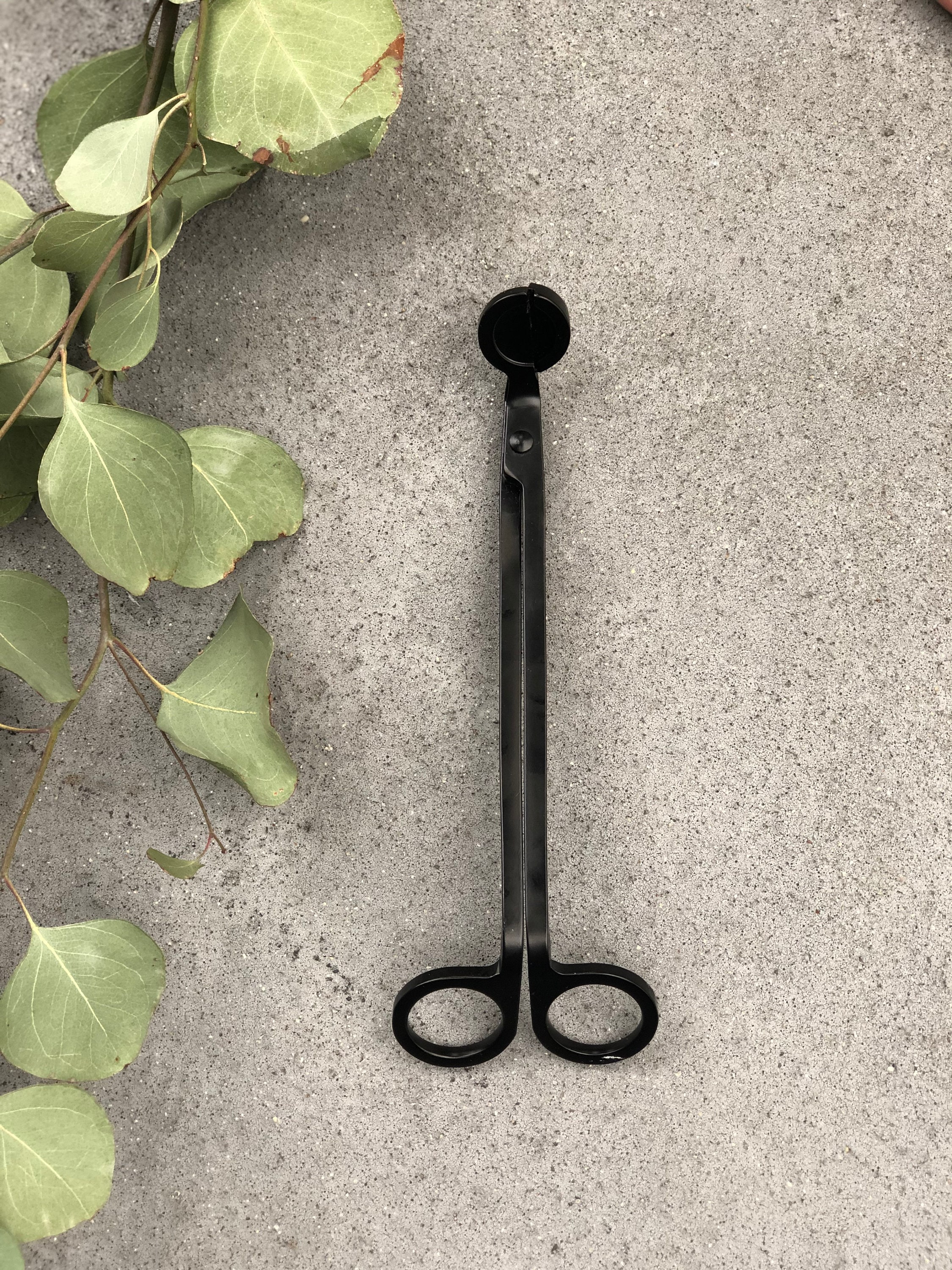Matte Black Stainless Steel Candle Wick Trimmer Etsy UK