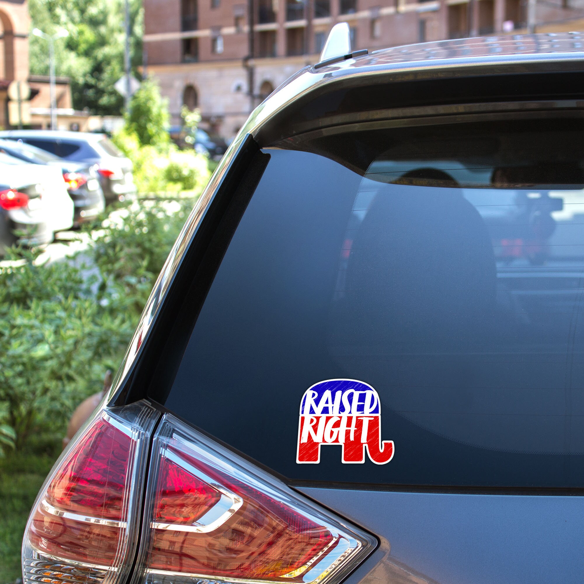 De Raised Right Bumper Sticker 35 x Etsy