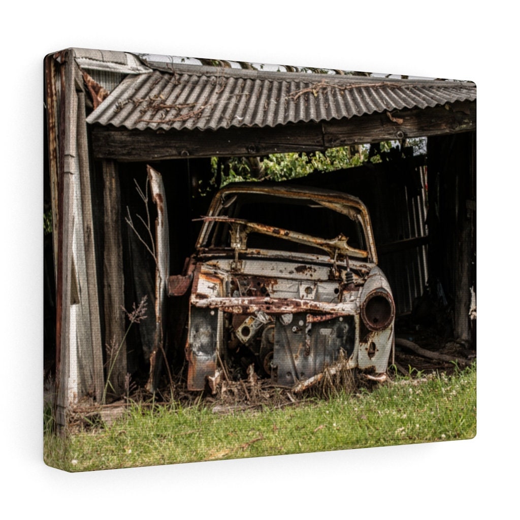 Vintage Car Photo Canvas Art Home Decor bedroom Decor Living | Etsy