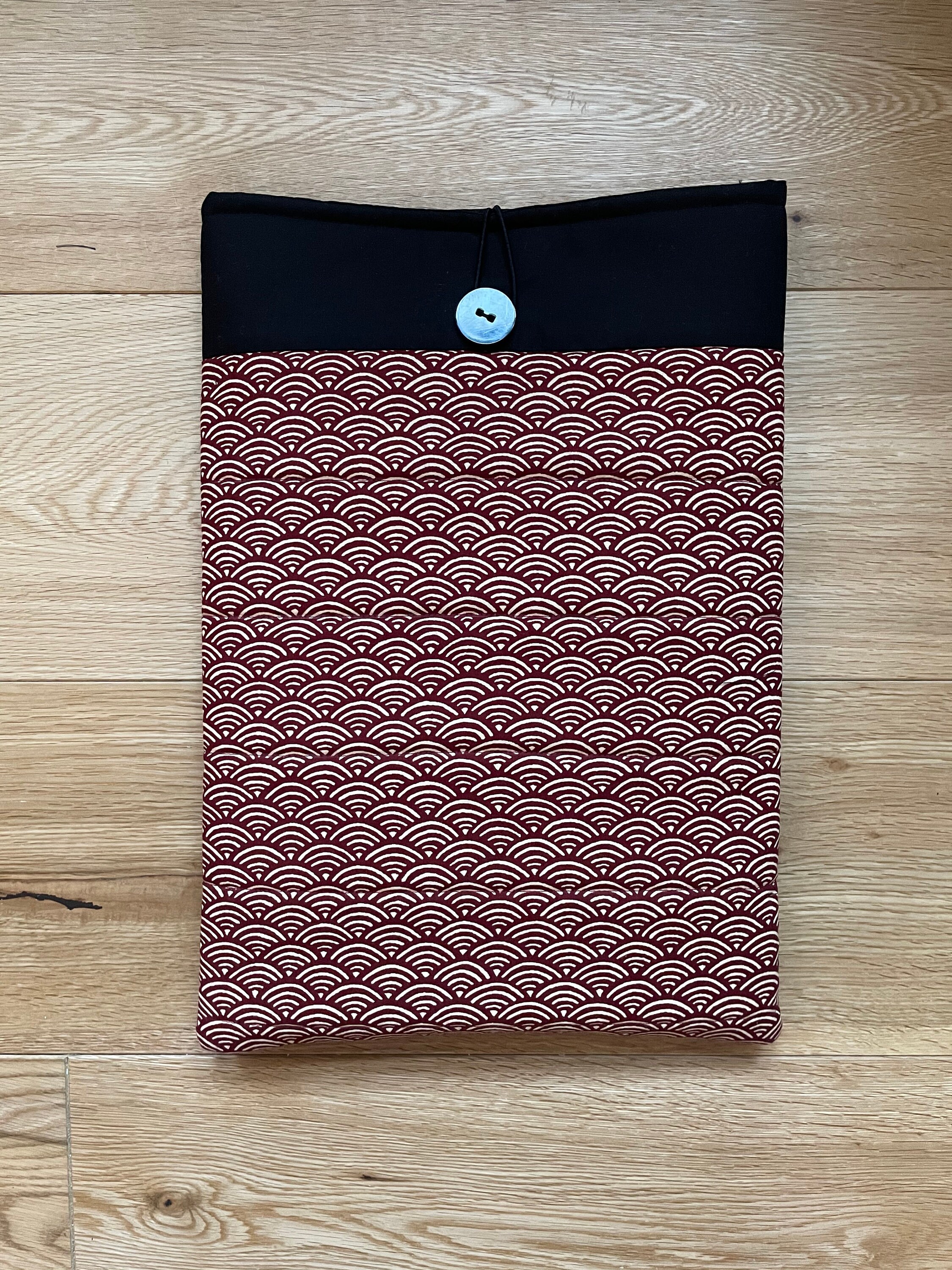 Custom made quilted laptop sleeve UK with specialist foam Etsy