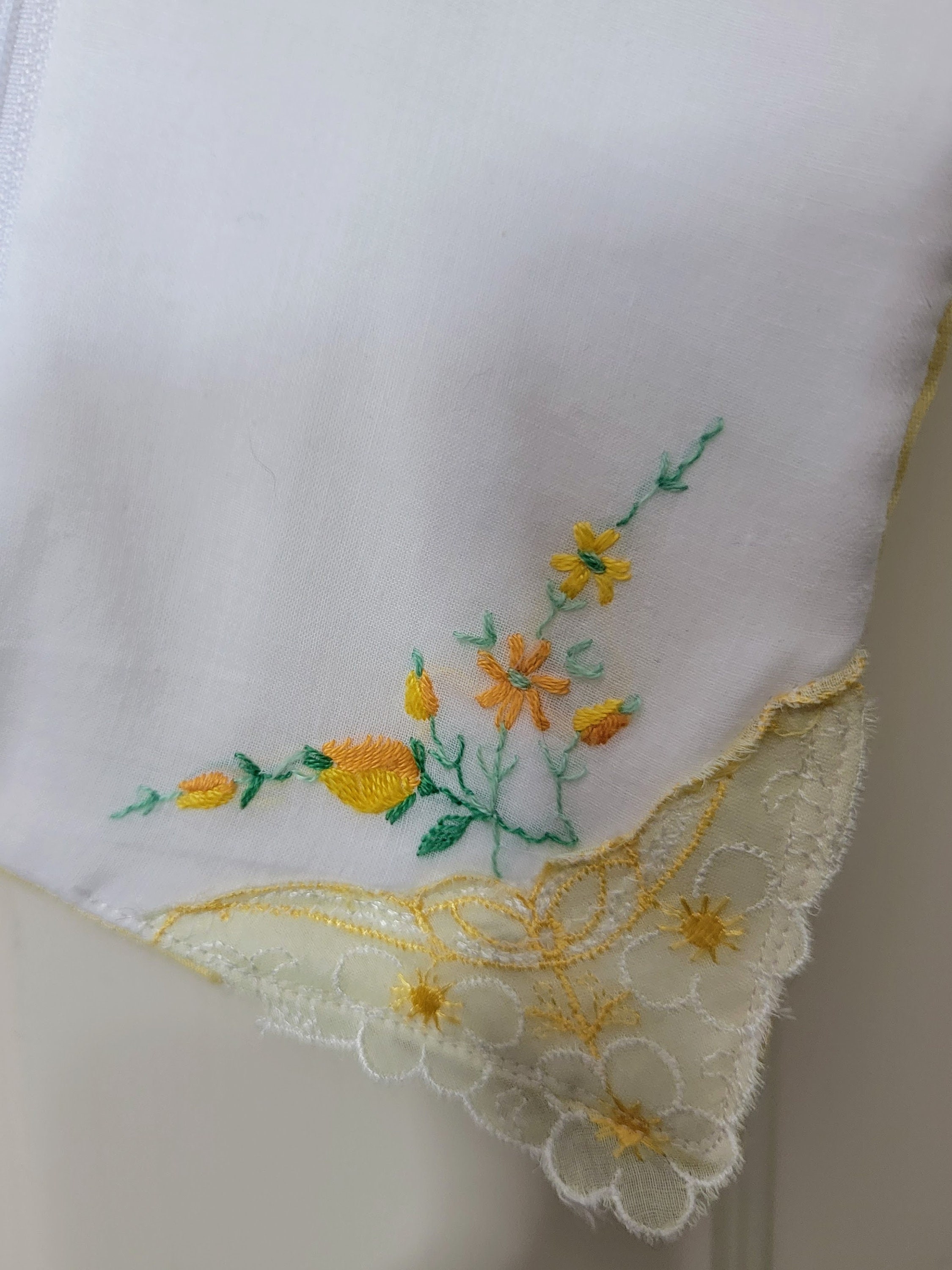 小物 1900s Hand Embroidery Handkerchief Vintage Handkerchief Embroidery Wristlet: Unique Accessory