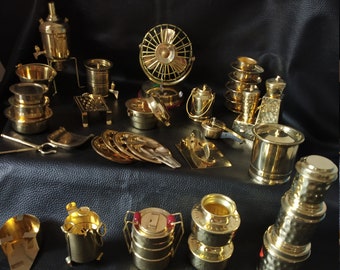 brass kitchen set for kids