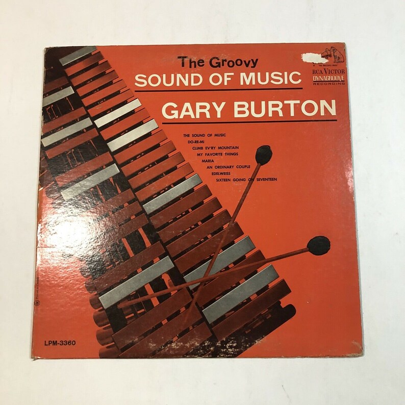 The Groovy Sound Of Music Lpm3360 Gary Burton Vg Vinyl Lp R14 Etsy