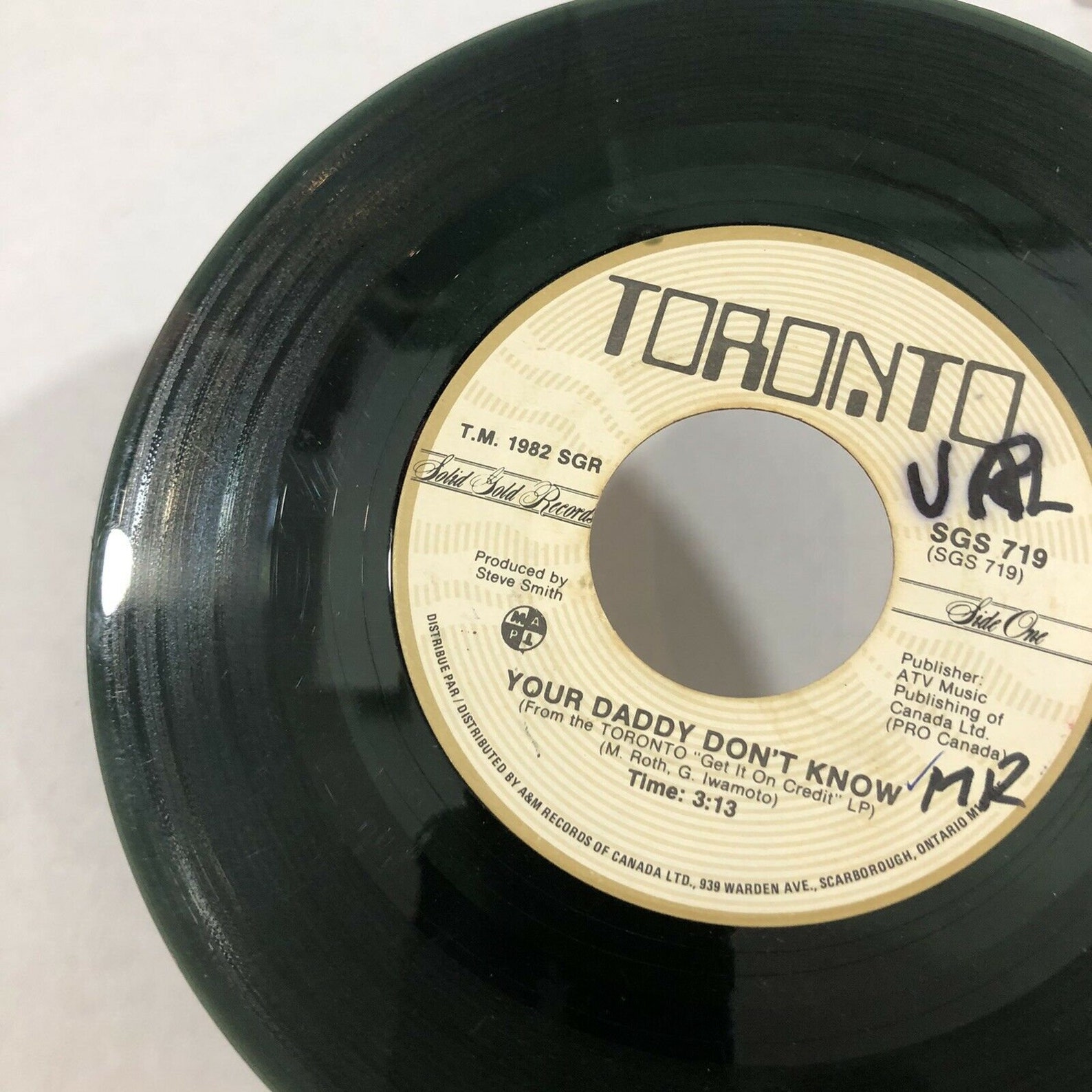 TORONTO Your Daddy Dont Know / Run For Your Life SGS719 VG Etsy