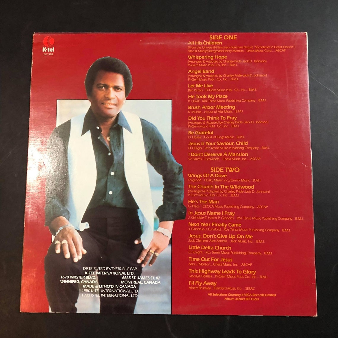 Charley Pride Gospel Favorites NC528 VG Vinyl LP N12 Etsy