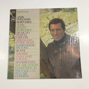 Andy Williams Born Free Vinyl Lp Record Album Etsy