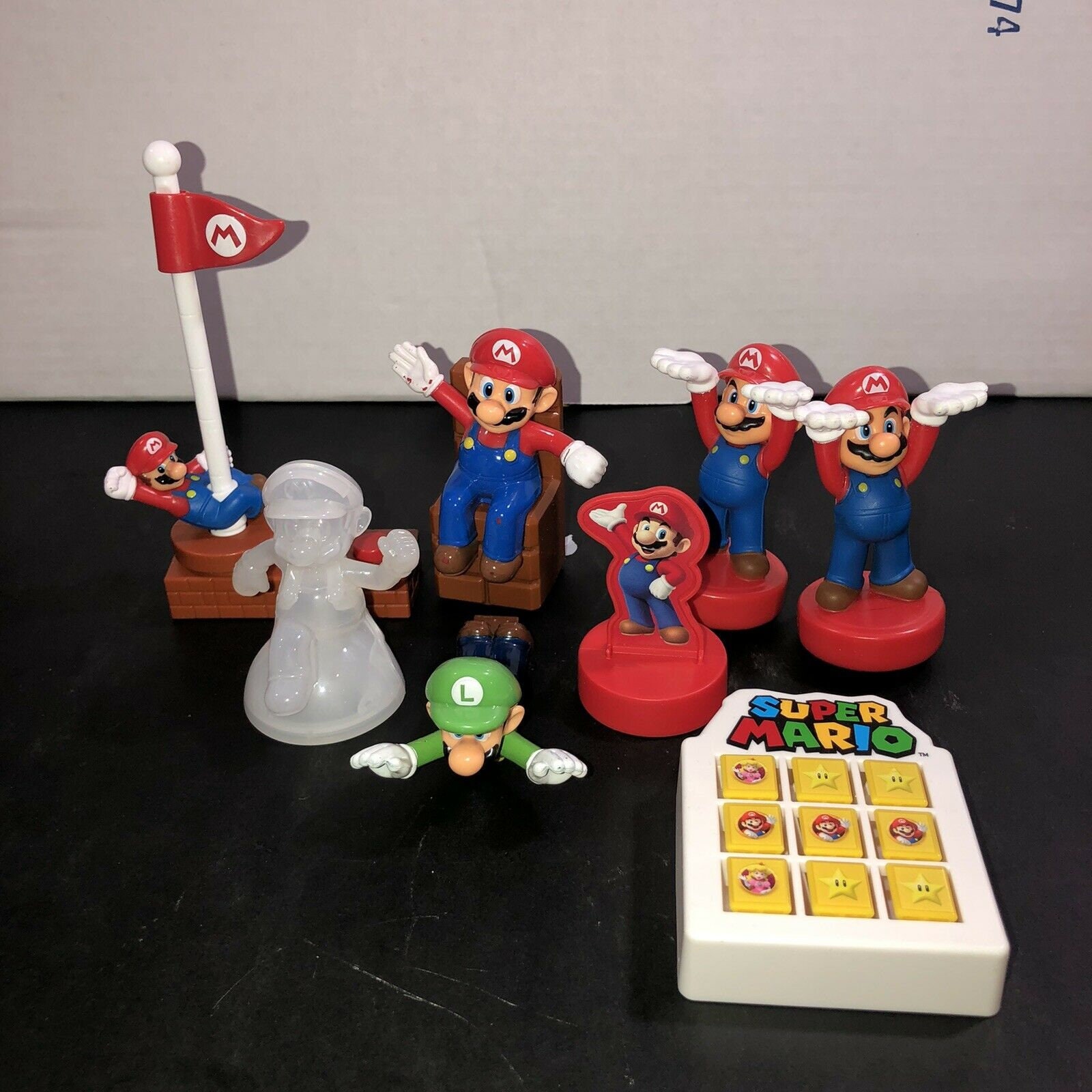 Nintendo Super Mario Mcdonalds Happy Meal Toy Lot Of 8 T6 Etsy