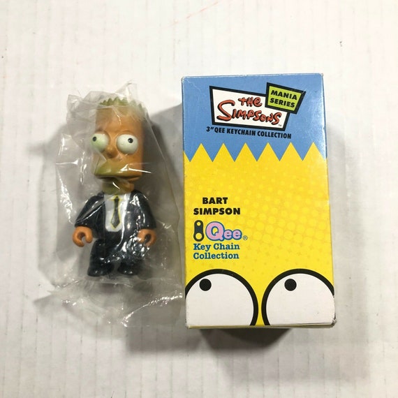 The Simpsons Mania Series Qee Keychain 3" Bootleg