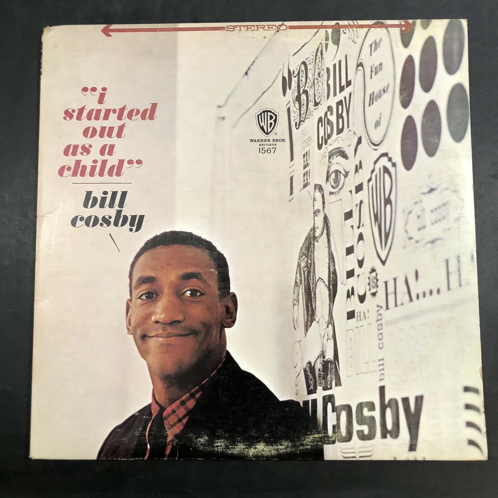 The Wit Of Bill Cosby I Started Out As A Child WS1567 VG