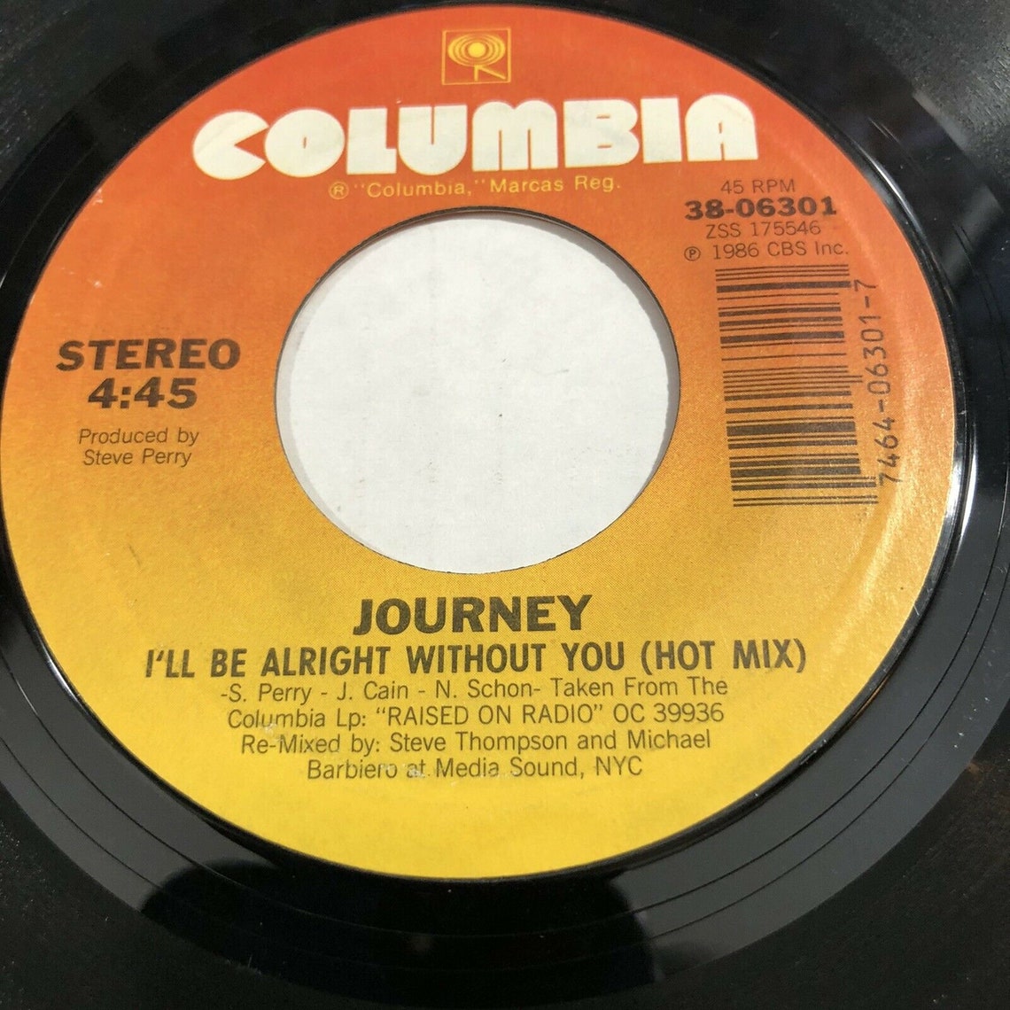 Journey I'll Be Alright Without You