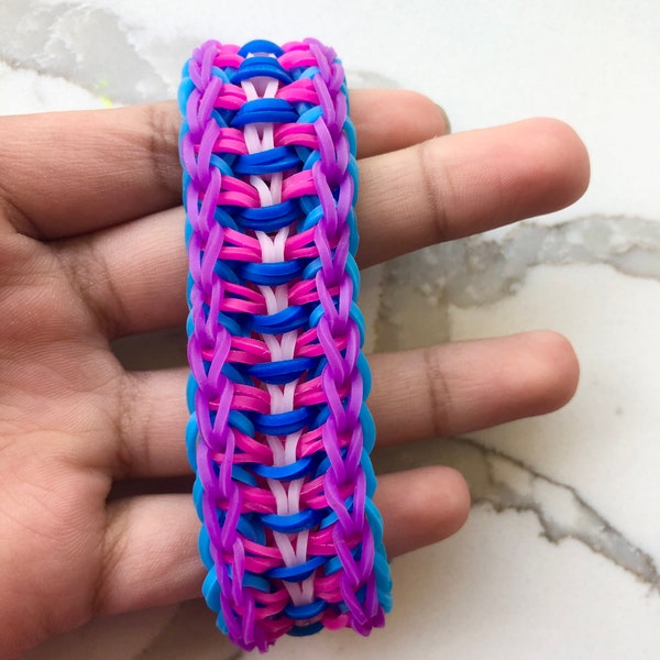 Rainbow Loom Bracelet Etsy