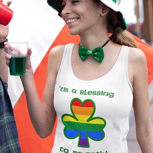 Tis a Blessing to Be Both Adult Unisex Tank Top