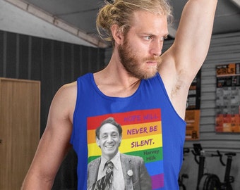 Harvey Milk Hope Gay Pride Unisex Tank Top