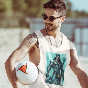 Gay Aqua Meermann Tank Top