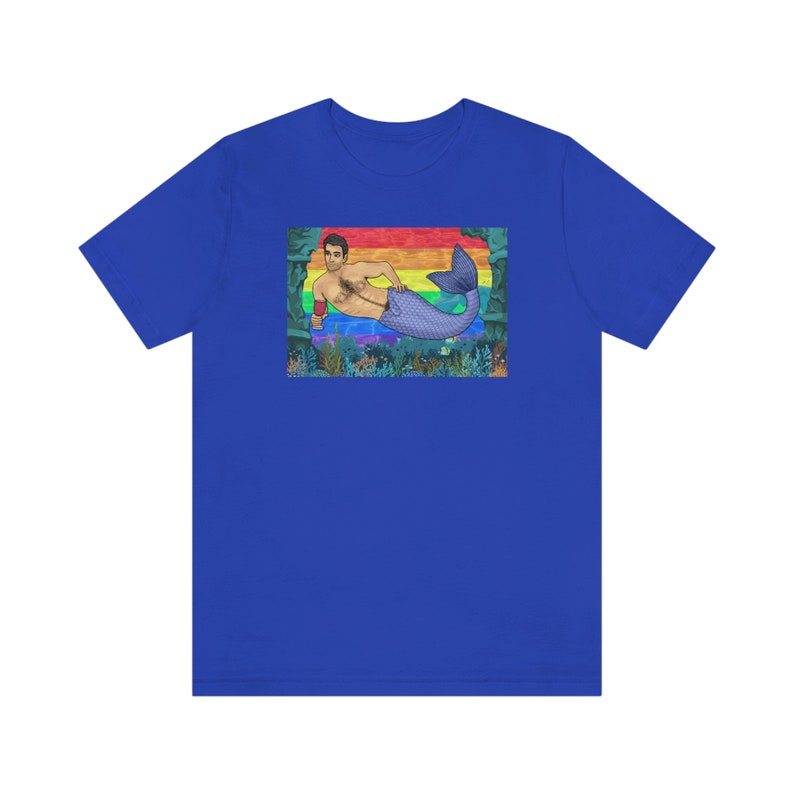 T-shirt Unisexe Sea Gay – Taille XL, Coton-polyester – Occasion Très Bon état