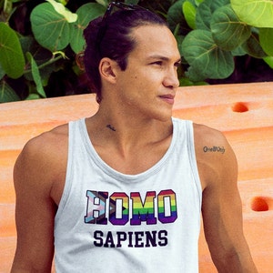 HOMO SAPIENS Adult Unisex Tank Top