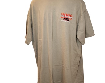 Year of the Dragon 2000 Hawaii T-Shirt XXL New Millennium Vintage Y2K Tan CMJ