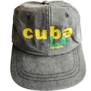 Vintage Cuba L.A. Narada Records Promo Strapback Hat Cap 90s Latin Music Band