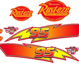 Lightning McQueen Power Wheels 6 Volt Cars 1 Graphics