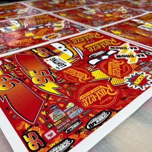 Ready, Set, Stick! Lightning McQueen Decal Fun Pack image 2
