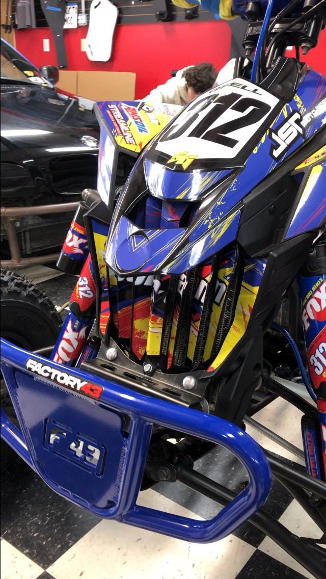 Canam Ds450 Radiator Louver Decals - Etsy