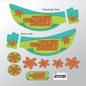 Mystery Machine Little Tikes Cozy Coupe Graphics