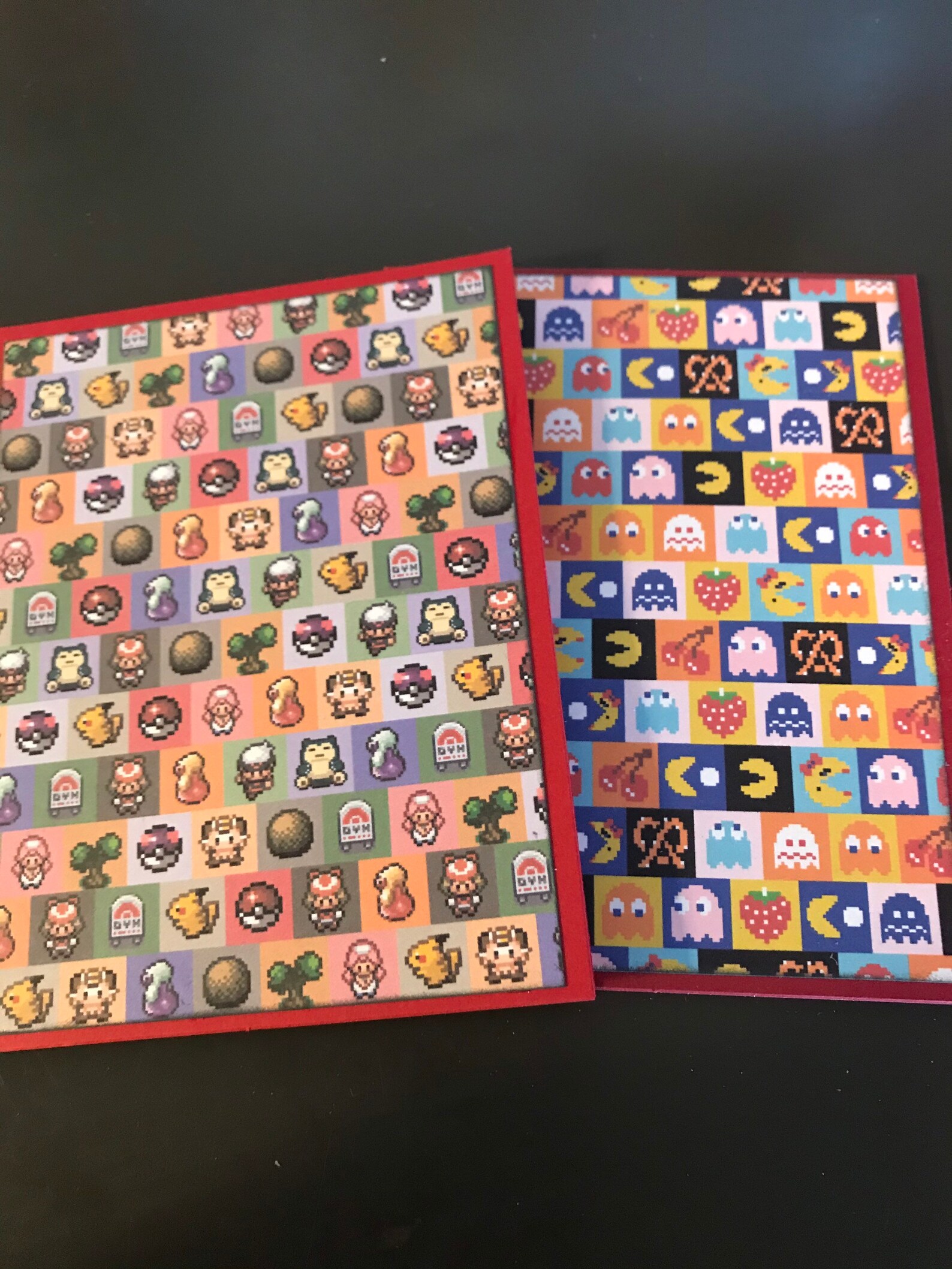 Vintage video game stationary set Etsy