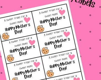 Mother's Day Bag Tags/Labels