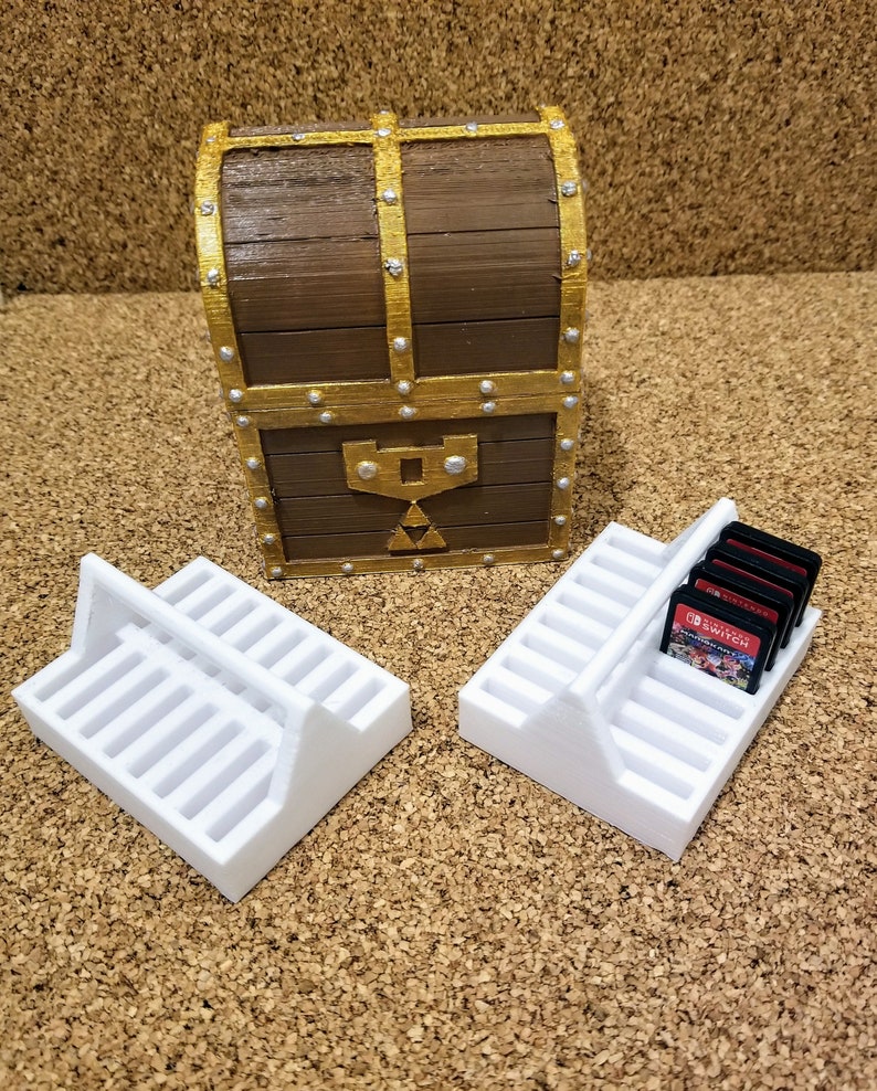 Legend of Zelda Inspired Treasure Chest Nintendo switch game Etsy